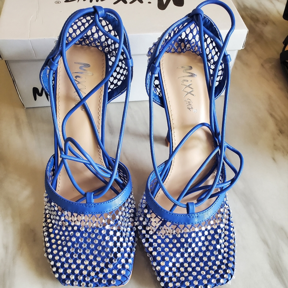 Royal Blue Heels